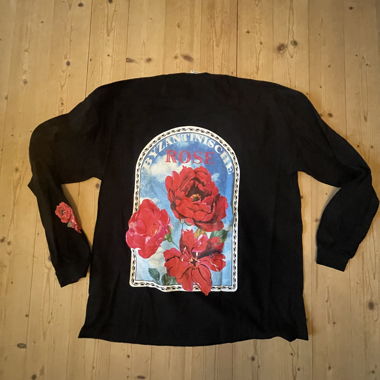 Longsleeve nero con stampa