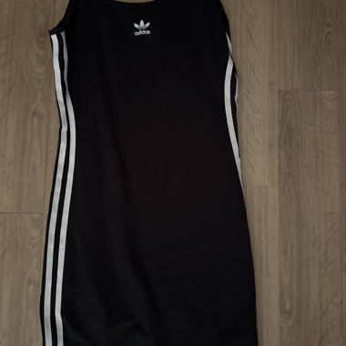 Robe spaghetti Adidas noire