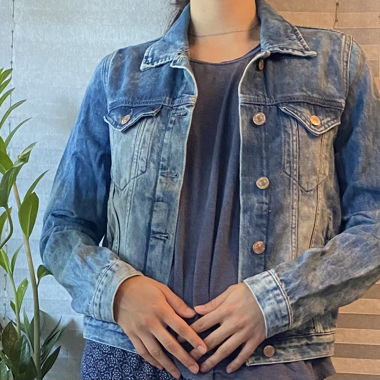 Veste en denim bleu Forever 21