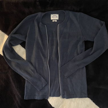 Mads Norgaard Cardigan Blue