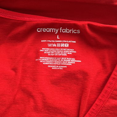 Creamy Fabrics Body rot 