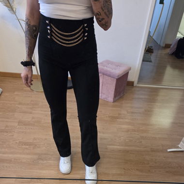 Pantalon de costume taille M de Fashion noir