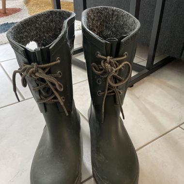 Gummistiefel gefüttert