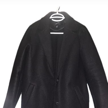 VERO MODA MANTEL - black