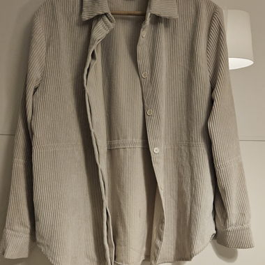 Camicia in velluto a coste