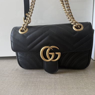 Gucci Umhängetasche schwarz