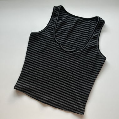 Canotta a righe / Crop top