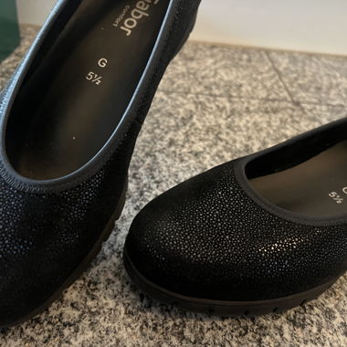 Gabor ballerinas black Size 5½ G