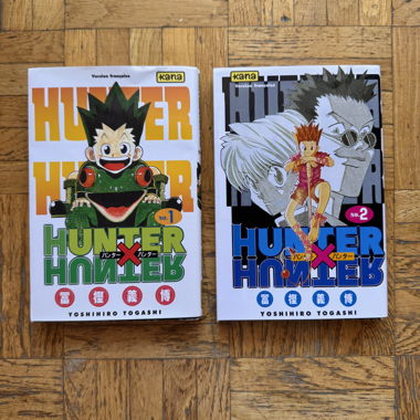 Mangas Hunter x Hunter tome 1 et 2