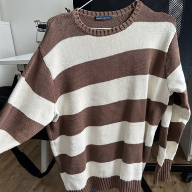 Striped Knit Sweater