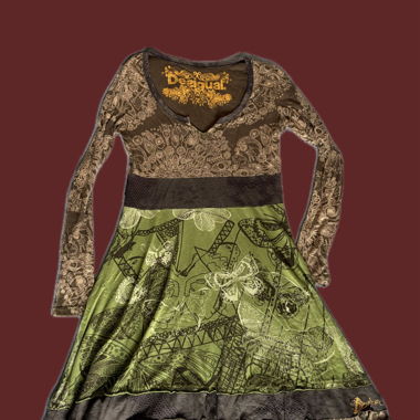 Robe Verte Desigual