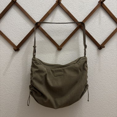 Corduroy crossbody bag