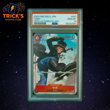 One Piece JPN Sabo OP05-007 PSA 10 