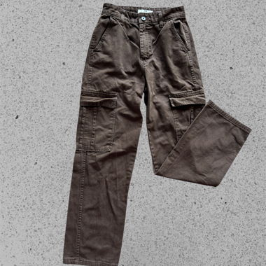 Brown cargo pants