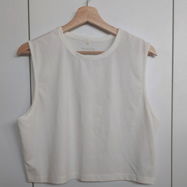Ärmelloses Sport Crop Top H&M