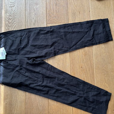 Black Pants Linen Size 134