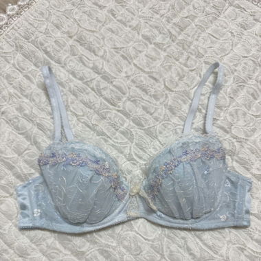 Japanese Blue Lace Bra (New-70B)
