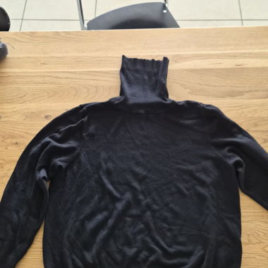 Black rollneck sweater by Comma, size 42