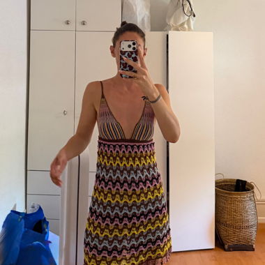 Gemustertes Sommerkleid
