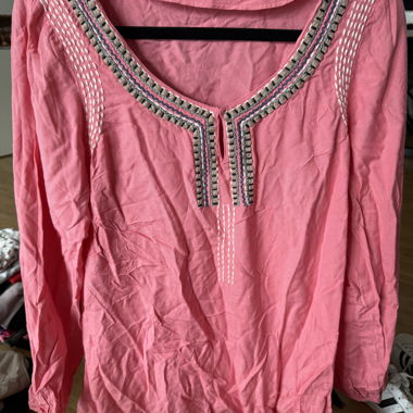 Kaffe Pink Blouse Gr. 38