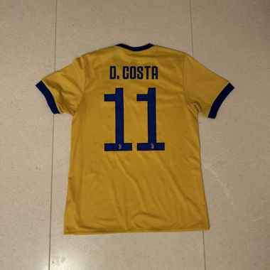 Maillot extérieur jaune original de la Juventus D. Costa 11