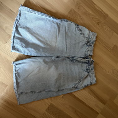 Light Blue Denim Shorts