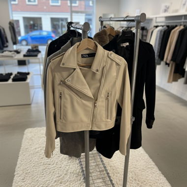 Giubbotto di pelle Zara