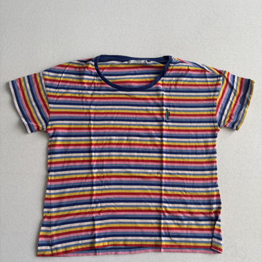 T-shirt a righe Pull&Bear