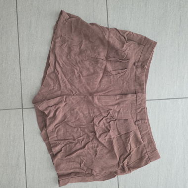 Braune Stradivarius-Shorts