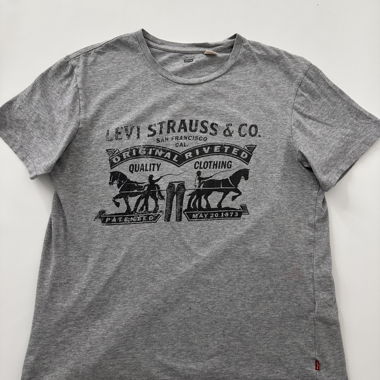 Levi Strauss T-Shirt, Grösse L, Grau, 