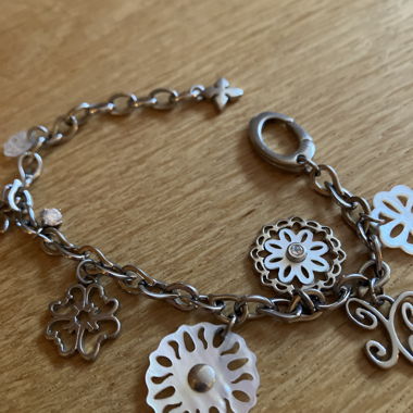 Bracelet Fossil en acier 