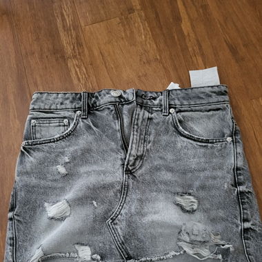 Jeans Minirock