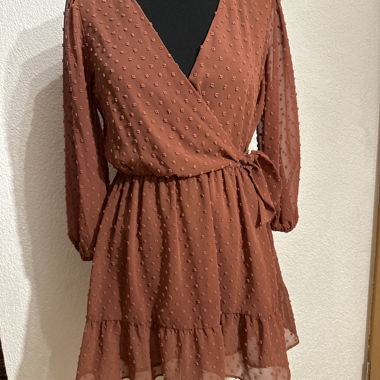 Robe cache-cœur Zara