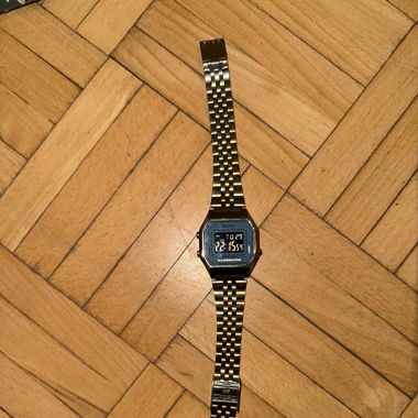 Casio Uhr silber