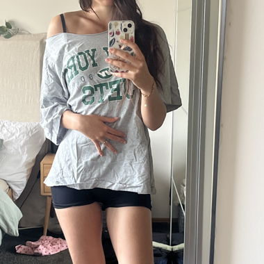 cute oversized tee 