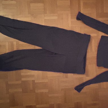 Graues Zwei teiler Set 