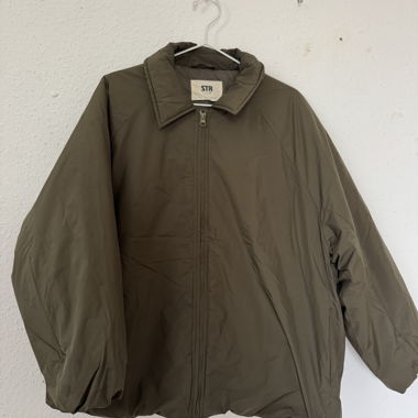 Khaki Bomber Jacket