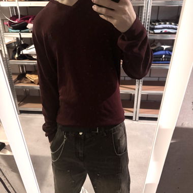 Ralph Lauren Pullover Weinrot