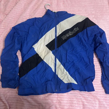 Giacca a vento Reebok blu