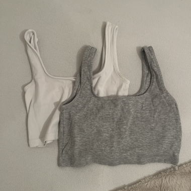 Lot de 2 débardeurs