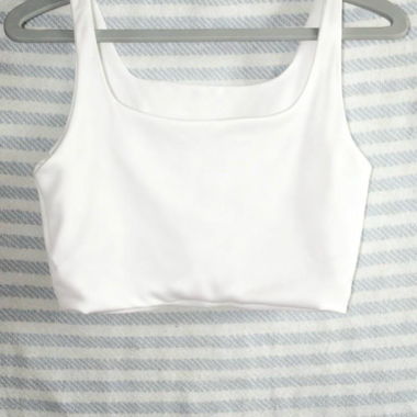 Weisses Tanktop