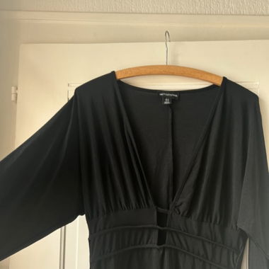 Robe chauve souris noir