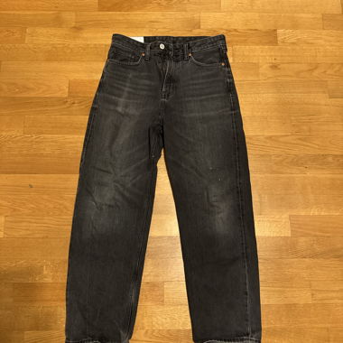 Loose Fit Black Jeans H&M