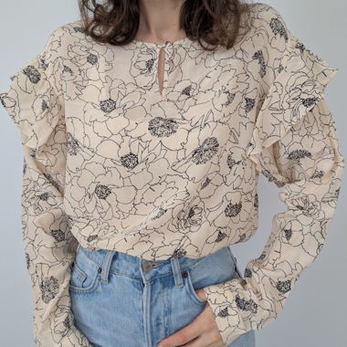 Blouse florale InWear taille S