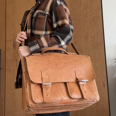 Vintage Ledertasche