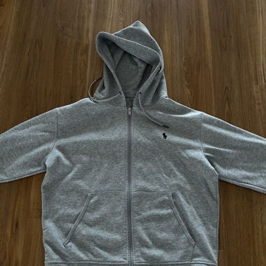 Sweat à capuche Polo Ralph Lauren gris