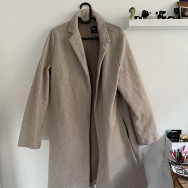 Manteau beige Zara