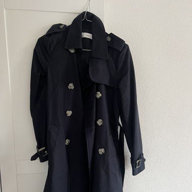 Toller blauer Mantel 