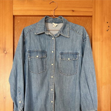 Oversized Jeanshemd