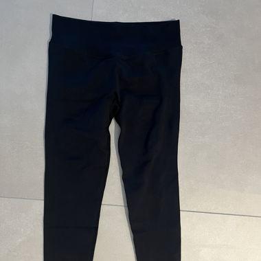Scrunch Leggings schwarz